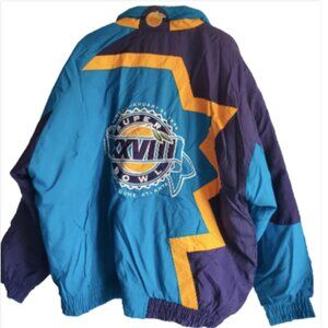 1994 NFL SUPER BOWL XXVIII APEX ONE  Bomber Coat @ Georgia Dome Mens  XL